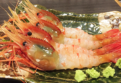 お品書きは仕入れ次第の新鮮なお料理