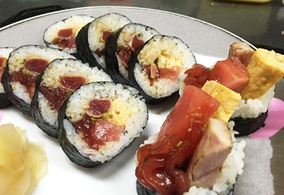 お品書きは仕入れ次第の新鮮なお料理